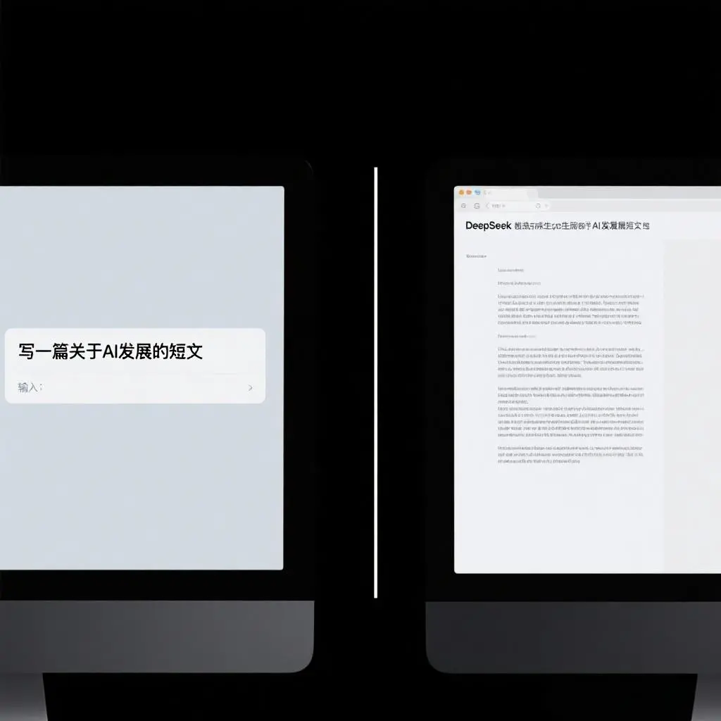 DeepSeek 文本生成功能演示