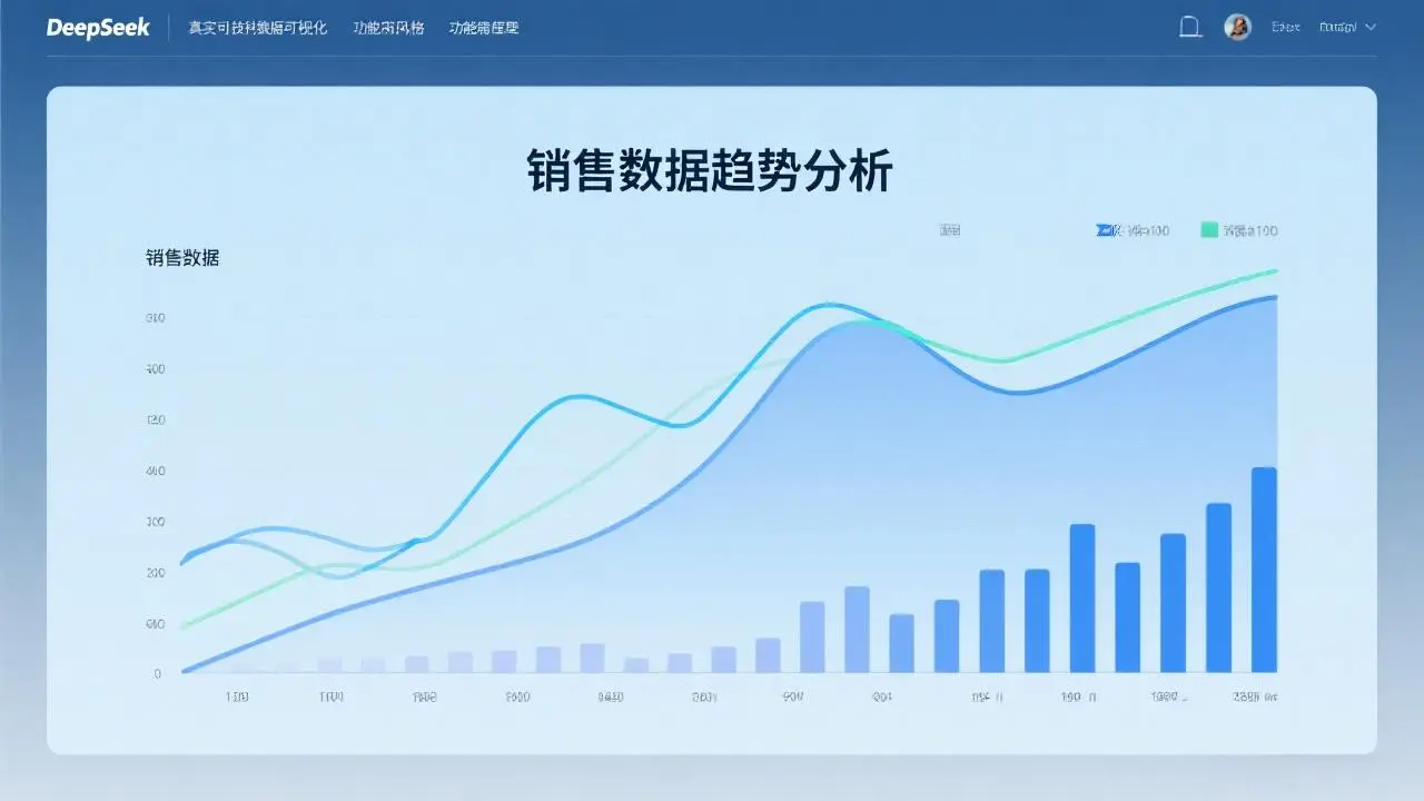 DeepSeek数据可视化图表