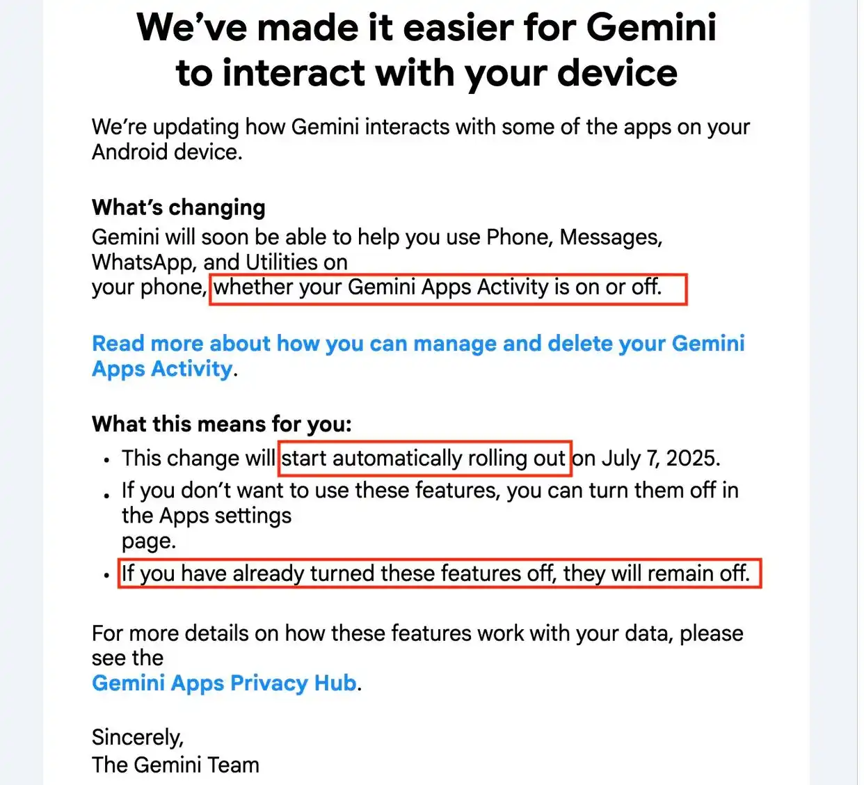 谷歌Gemini强制交互第三方应用
