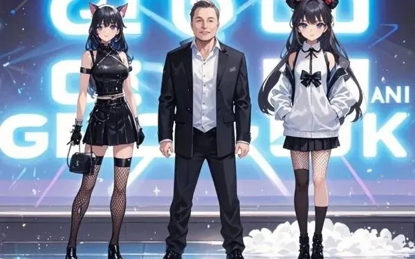 马斯克xAI启动“Waifus”项目,高薪招工程师开发虚拟动漫伴侣,年薪高达44万美元