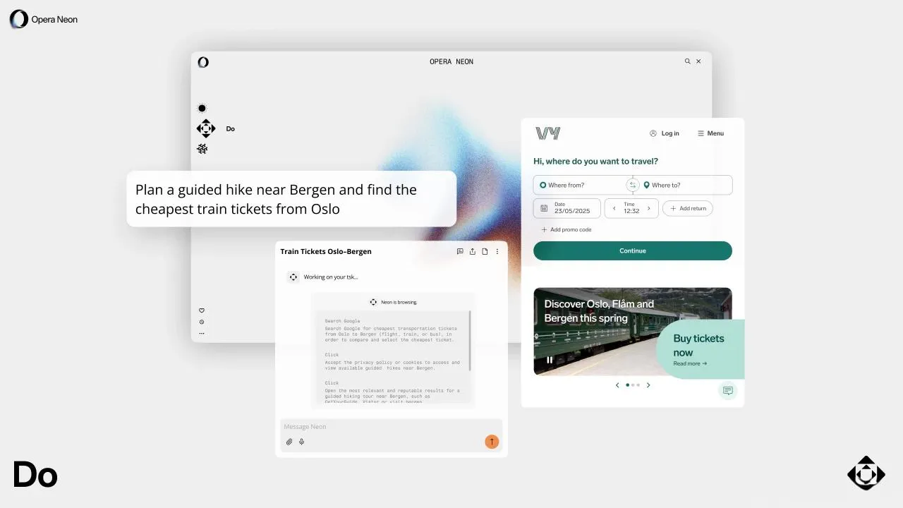 Opera Neon预览版震撼发布:订阅制AI浏览器重塑未来上网体验!
