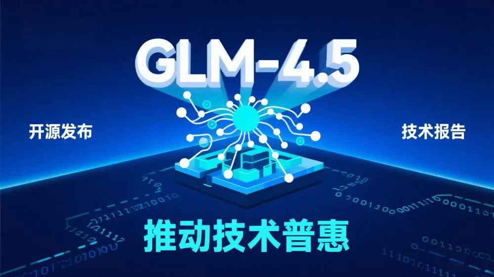 智谱开源GLM-4.5系列模型并发布技术报告,进一步推动技术普惠