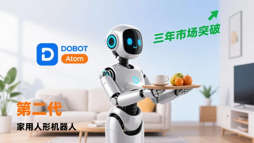 越疆科技发布第二代家用人形机器人DOBOT Atom,计划三年实现市场突破