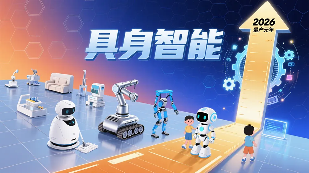 具身智能应用场景加速拓展,2026年有望成为量产元年
