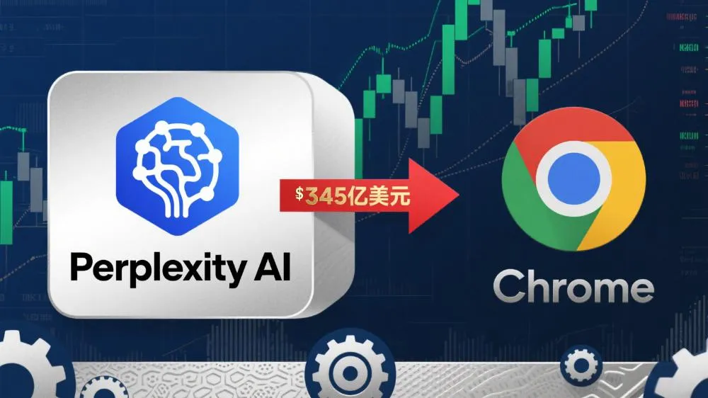 AI新贵豪赌未来:Perplexity拟345亿美元收购Chrome浏览器
