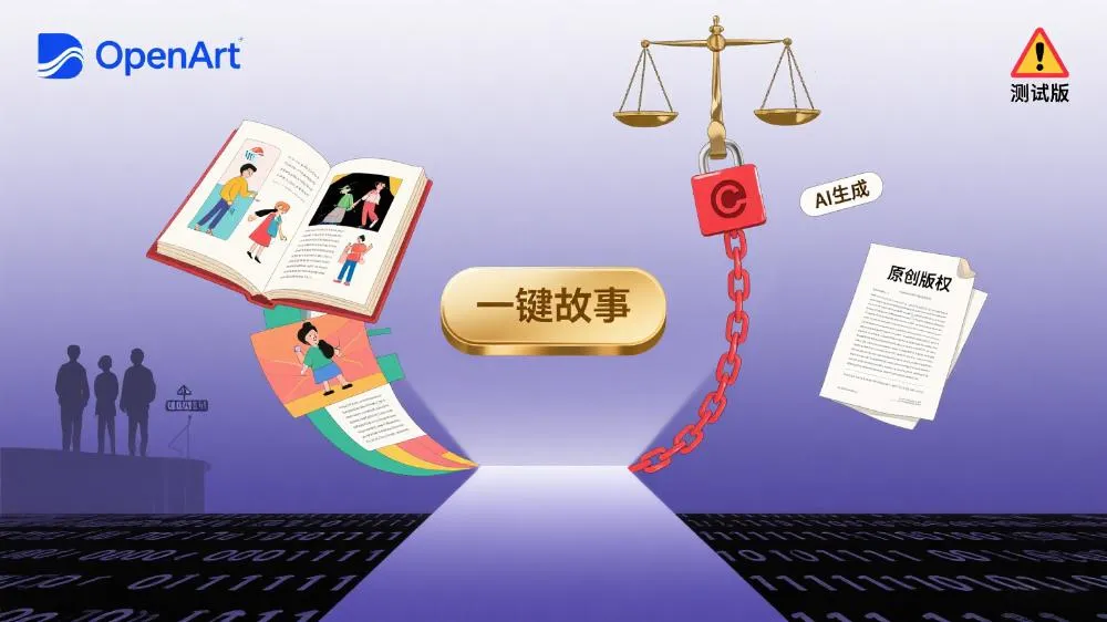 前谷歌华人团队创OpenArt:“一键故事”引爆Z世代,月活破300万!