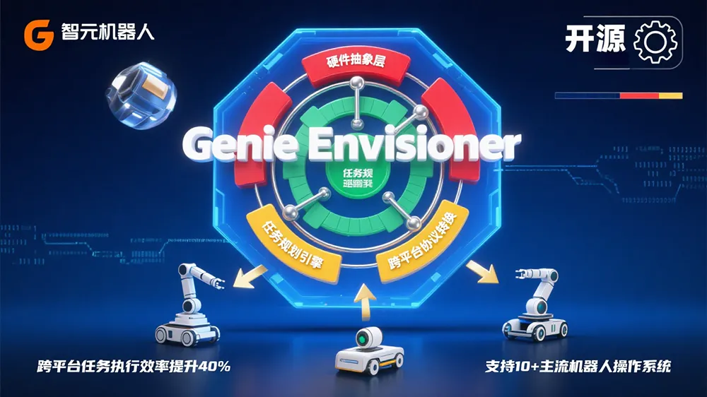 智元开源Genie Envisioner:视觉世界模型重塑机器人跨平台任务执行