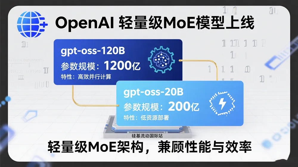 硅基流动上线OpenAI轻量级MoE模型:开发者低成本部署方案
