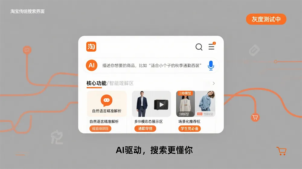 模糊需求精准匹配:淘宝“AI万能搜”以自然语言解析重构电商决策链