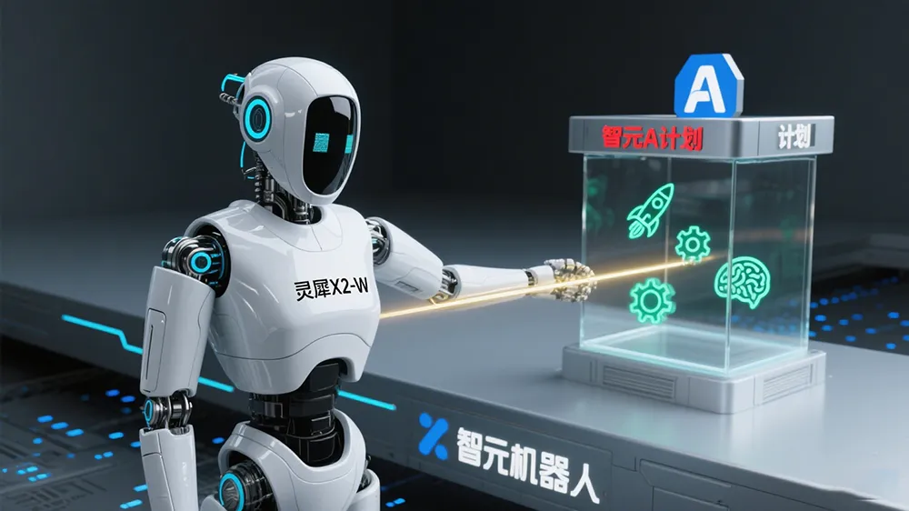 智元机器人推出灵犀X2-W,实施“智元A计划”孵化高潜力项目。