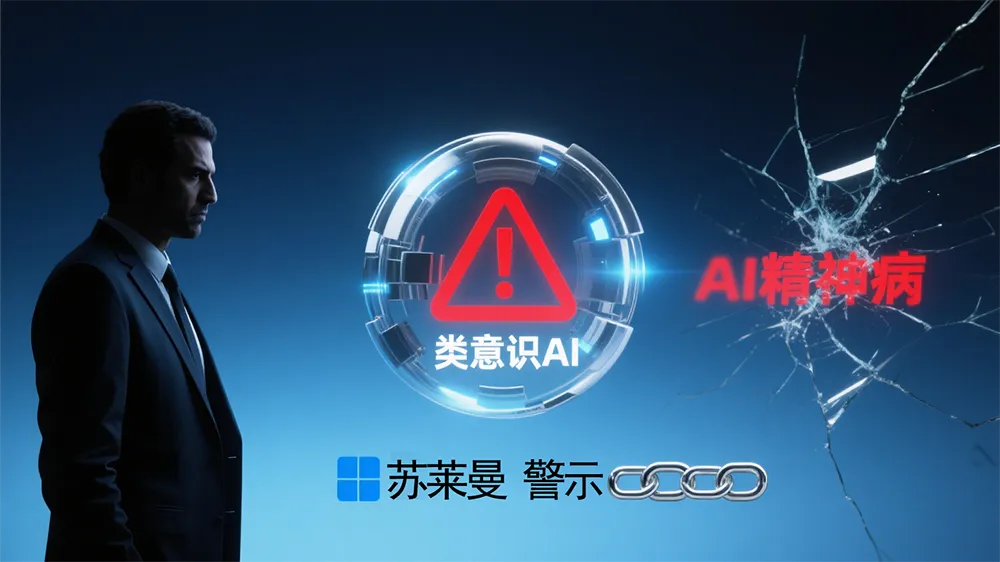 微软 AI CEO 苏莱曼警示:类意识 AI 或致严重后果及 “AI 精神病”。