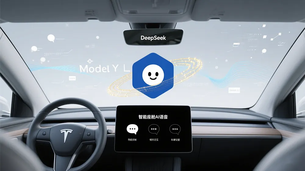 特斯拉Model Y L车型接入豆包与DeepSeek