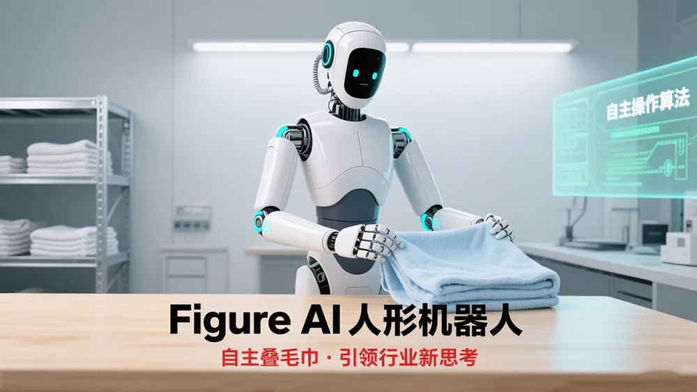 Figure AI人形机器人自主叠毛巾