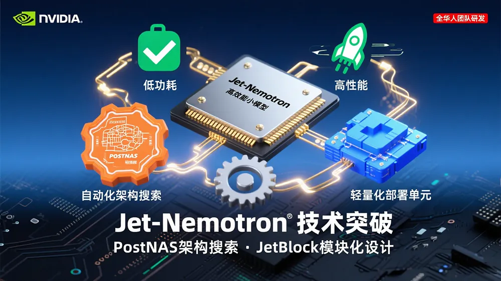 Jet-Nemotron:PostNAS与JetBlock创新