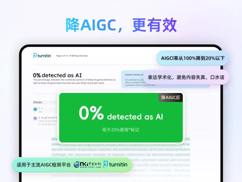 降AIGC，更有效
