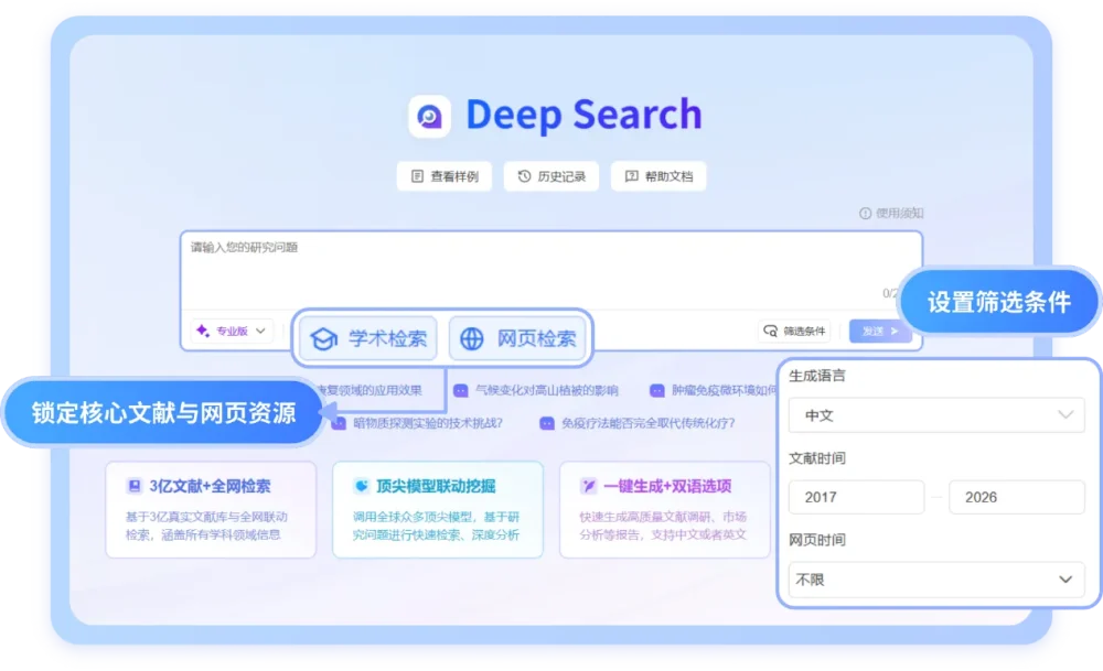 文献调研报告AI驱动的智能检索与报告生成
