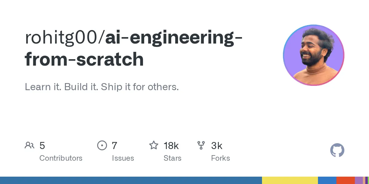 从零开始的AI工程：GitHub热门手册揭示AI开发的核心路径